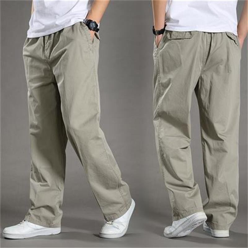 Premium Purpose seluar kargo lelaki Plus Size（ M-6XL）Hot Multi Pocket Cotton Cargo Pants men Work Loose Casual Lo... - Image 3