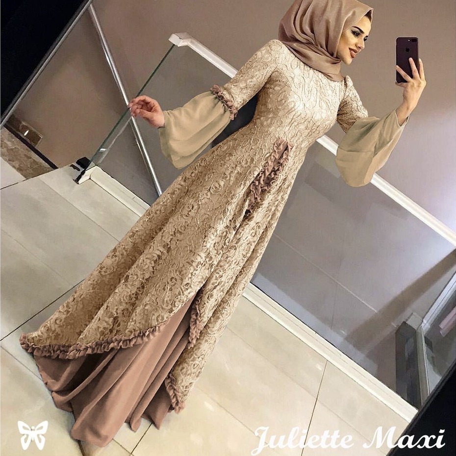 Reliable Premium Alikavy Latest Women's Gamis Material Juliette Maxi Quality - Image 3