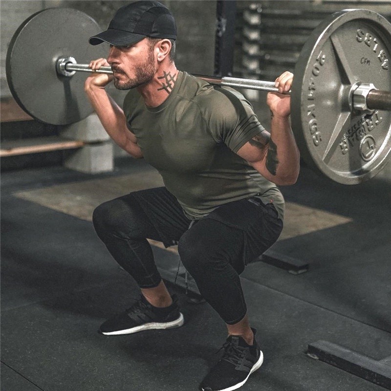 Essential Have Mens Camo Running Shorts 2 1 Sports Men Soccer Workout Jogging Short Pants Quick Dry Sport Fitness Mul...