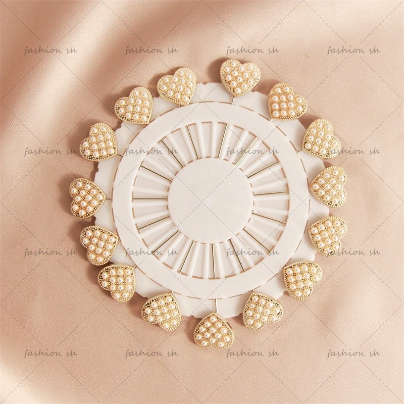 Essential Quality 15pcs high-quality pearl brooch Muslim long needle alloy crystal accessories Purpose Reliable - Image 4