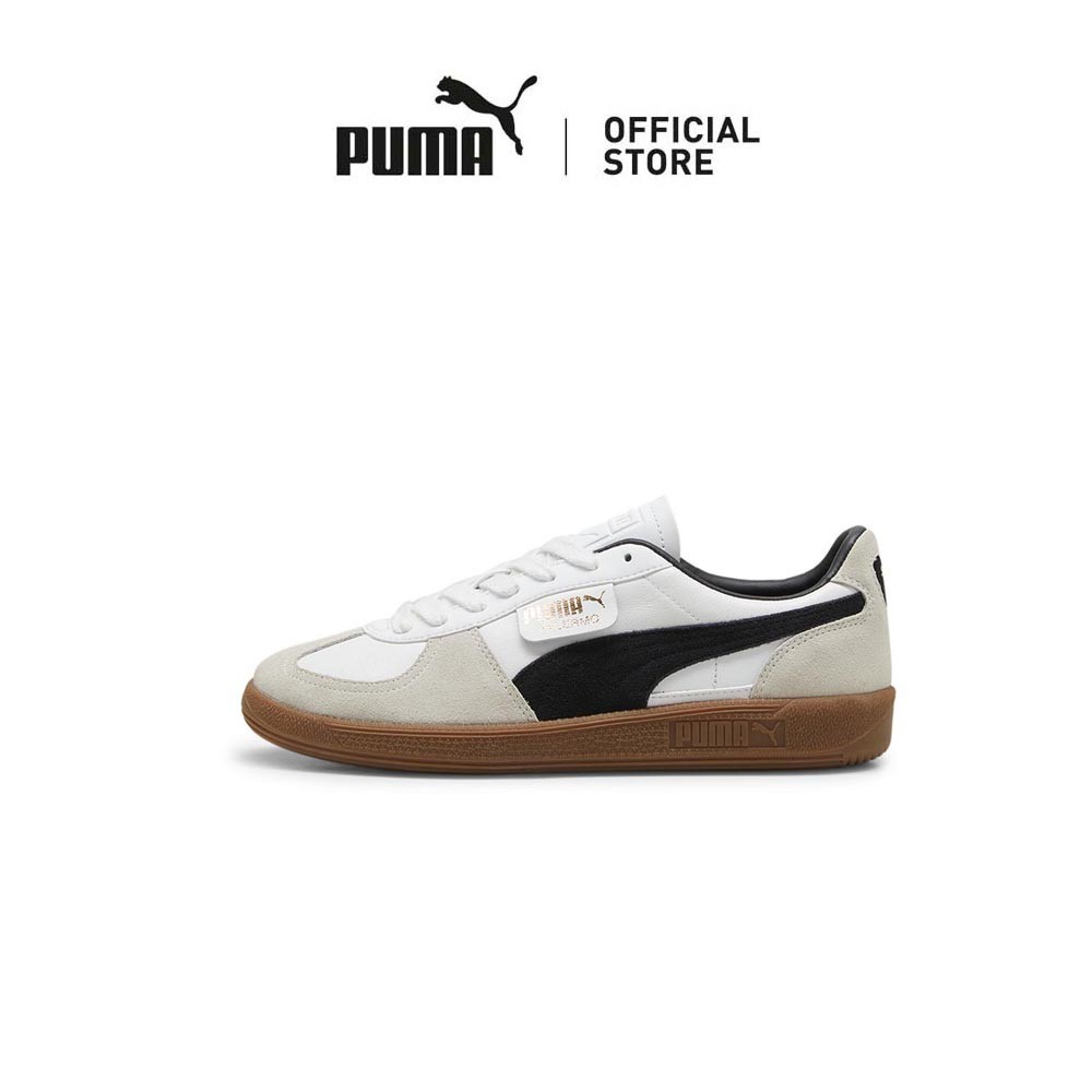 PUMA Unisex Palermo Leather Sneakers (P White)