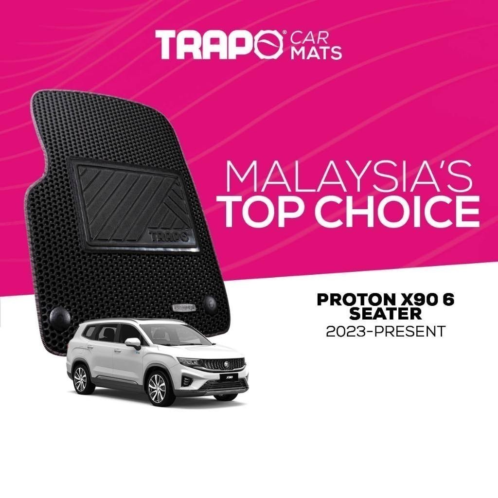 Trapo Karpet Kereta Car Mat Proton X90 (6 Seater) (2023-Present)