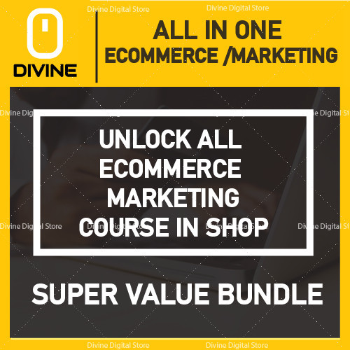 [Instant Delivery][Ecommerce Marketing Bundle Course] Digital Marketing Ecommerce SEO Training Social Media Youtube Et