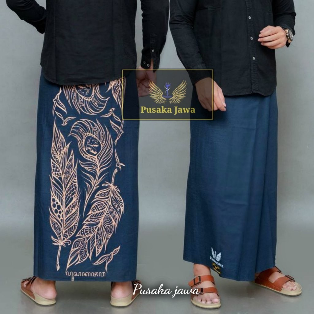 Durable Versatile Godhong Highlight Batik Sarong Pekalongan Santri Super Rayon Material - Image 5