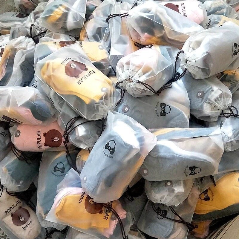 10 Pairs/pack of Cute Bear, Daisy and Kitten for Women's Socks