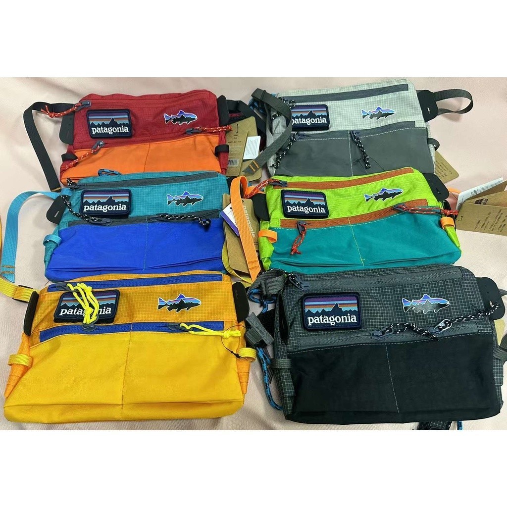 Outdoor Plaid Fly Fishing Chest Bag Street Bag Shoulder Waterproof Crossbody Bag