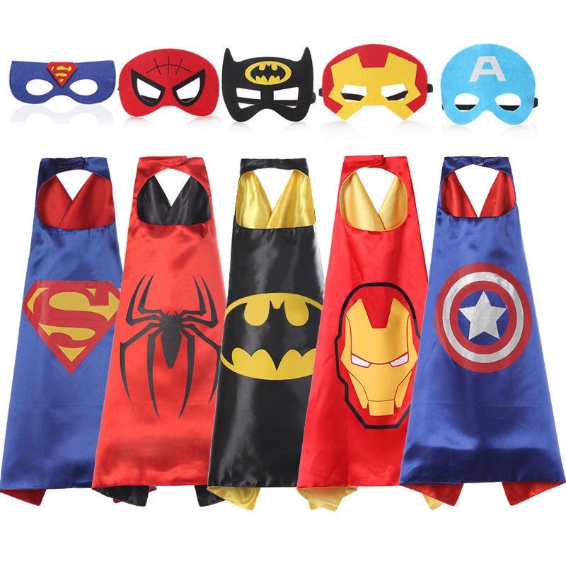 Reliable Must Kids Superhero Fancy Boys Costume Cape Mask Birthday Halloween Cosplay Costumes Quality Have - Image 3