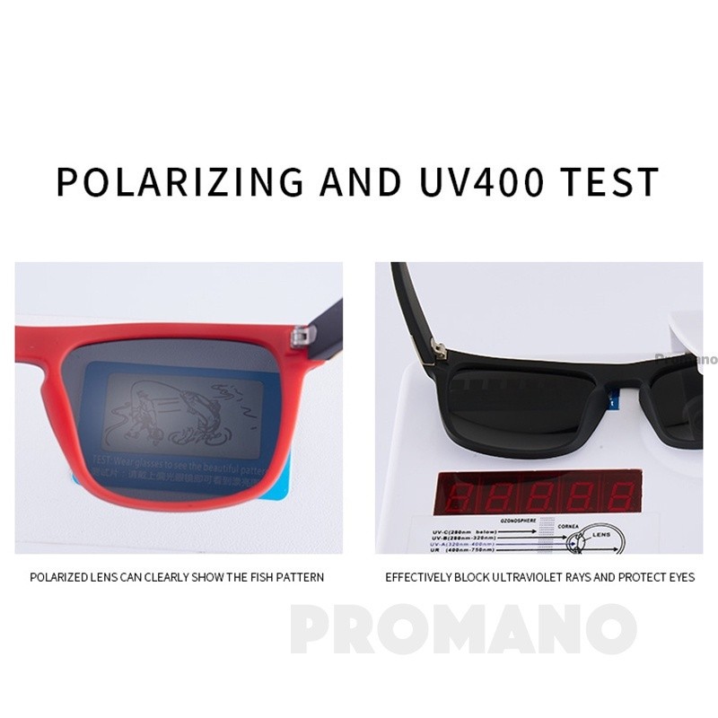 Purpose Premium Polarized Sunglasses Men's Driving Shades Male Sun Glasses Camping Hiking Fishing Classic UV400 Eyewe... - Image 3