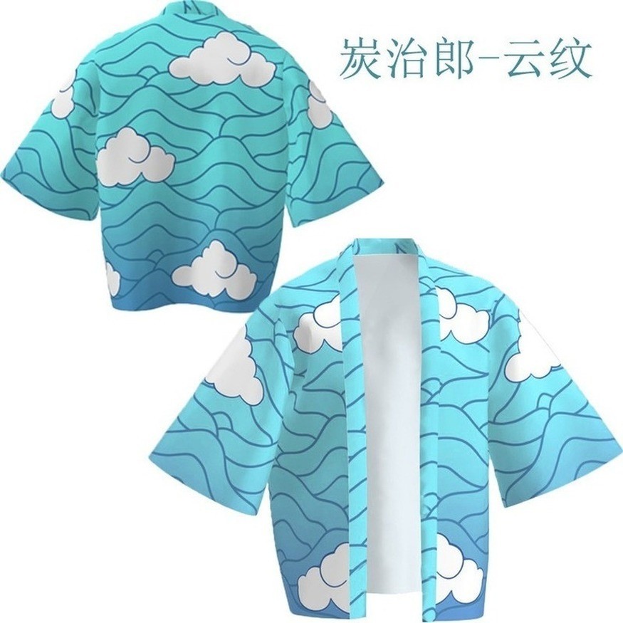 Purpose Have 【Demon Slayer】Kids Anime Cosplay Cloak Thin Pajamas Kimono Jacket Clothing Kamado Nezuko coat - Image 2