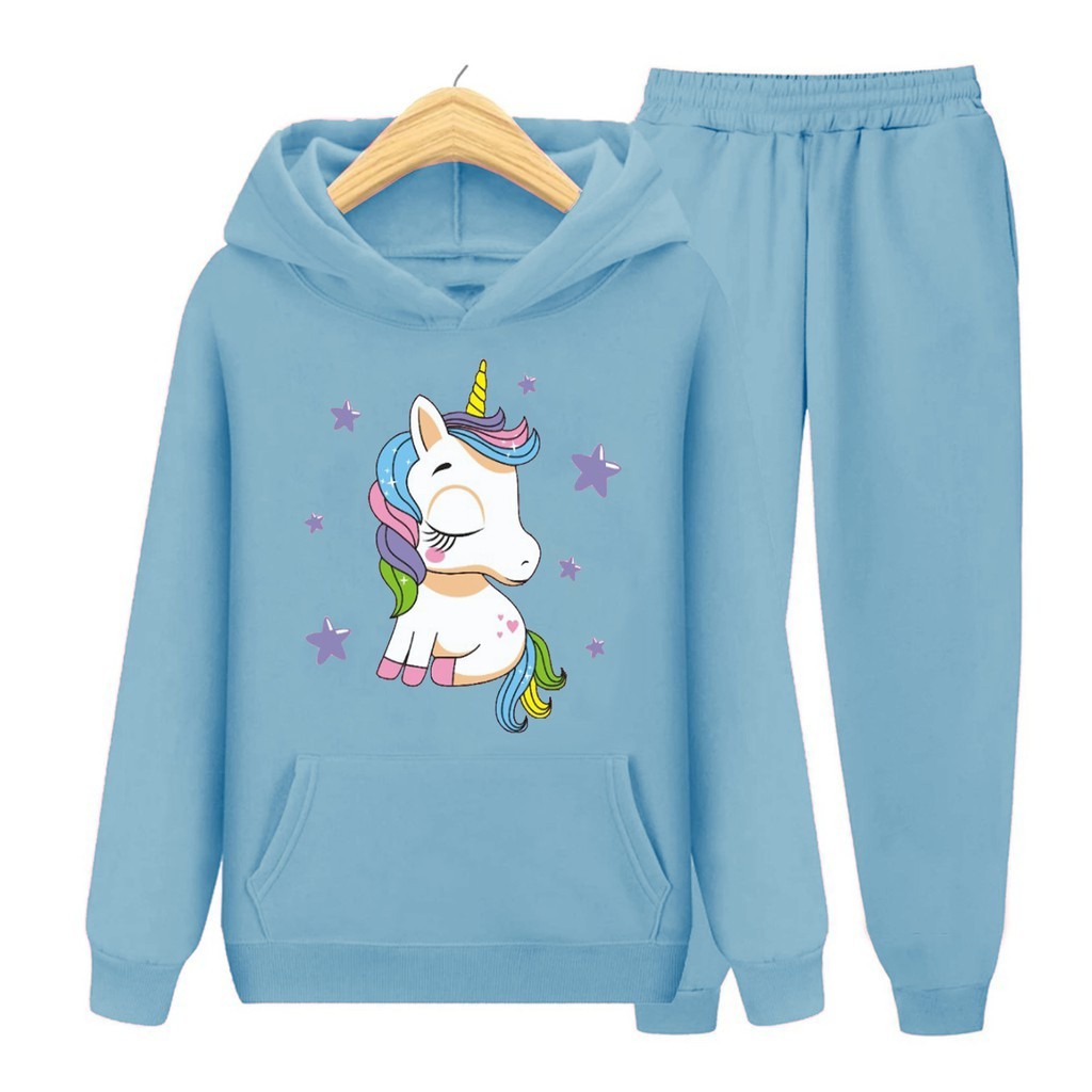 Have Must Sweater Kids Suit Hoodie UNICORN DREAM/Pony 02/one set/Sweater+Pants Essential Reliable - Image 3