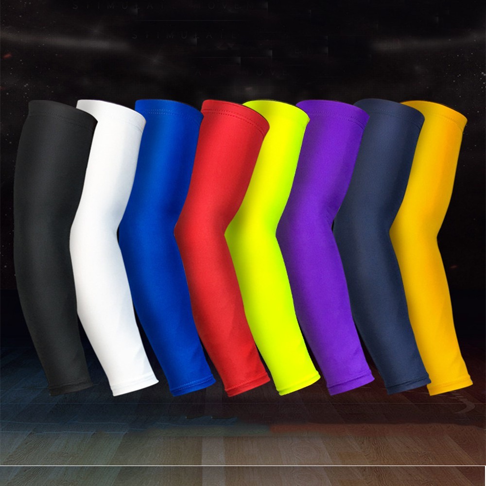 WATTLE Volleyball Arm Warmers Protectors Soccer Cycling Running Basketball Arm Sleeves Elastic Brace Safety Fabric Sport