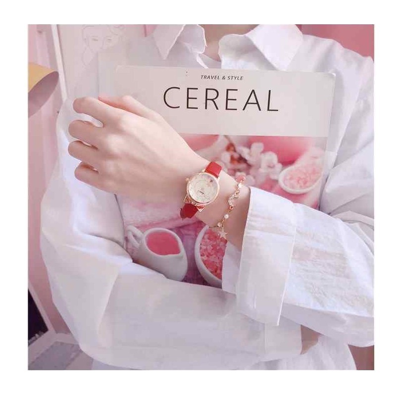 Business Timepiece Luminous watch children's waterproof drop-proof girl elementary middle school students Korean vers... - Image 4