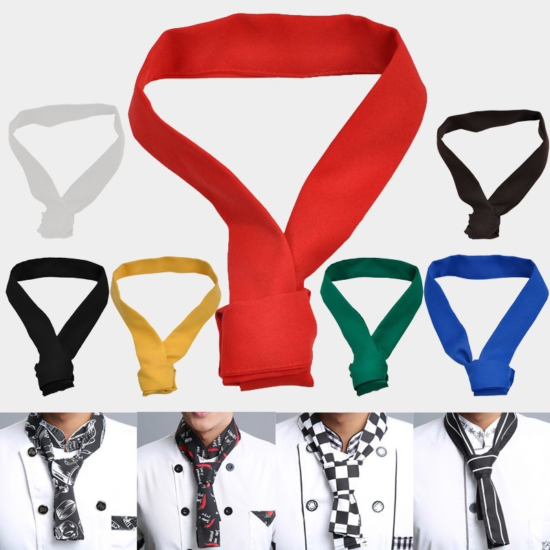 Must Essential Fashion Print Neckerchief Chef Scarf Waiter Sweat Towels Hotel Cook Durable Quality - Image 3