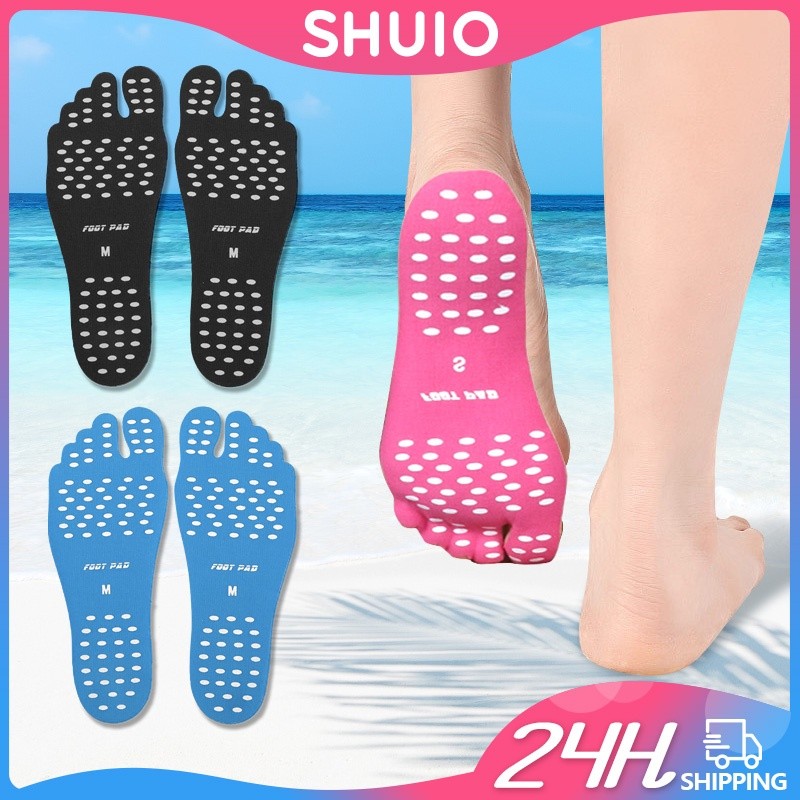 Quality Must SHUIO Foot Pad Stickers Beach Adhesive Insoles Invisible Non-slip Heat-res Reliable Premium - Image 4