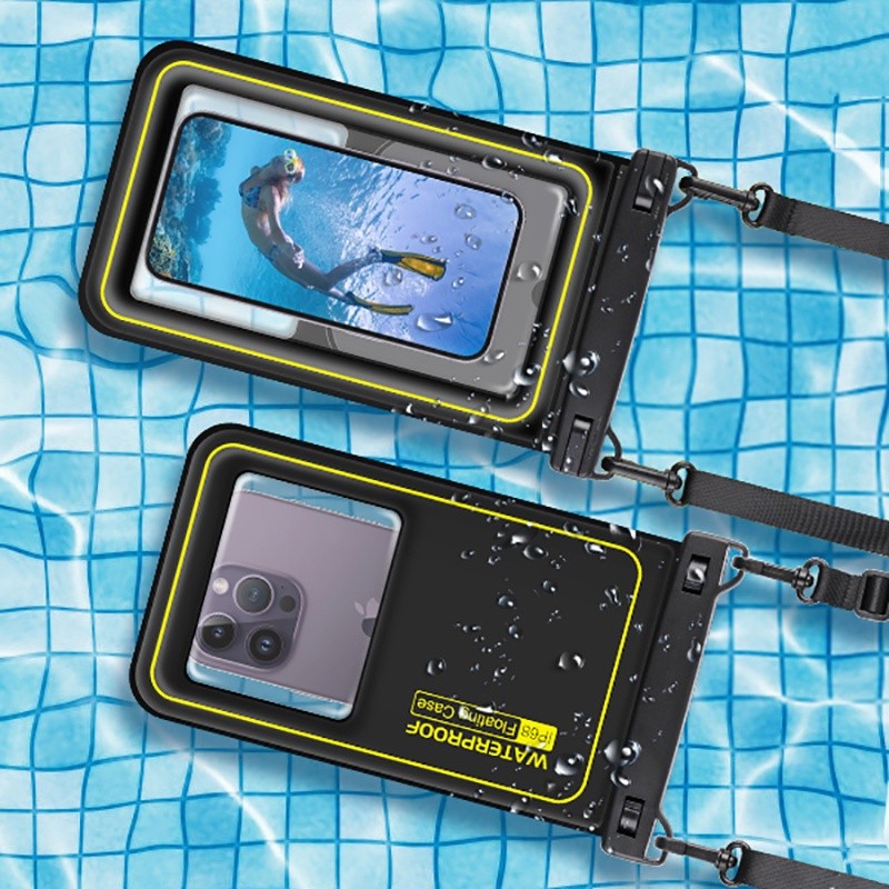 Portable Trendy HAISSKY Upgrade Float Waterproof Phone Bag iPhone 14 13 12 11 Pro Max Plus XR XS Universal Swimming S... - Image 3