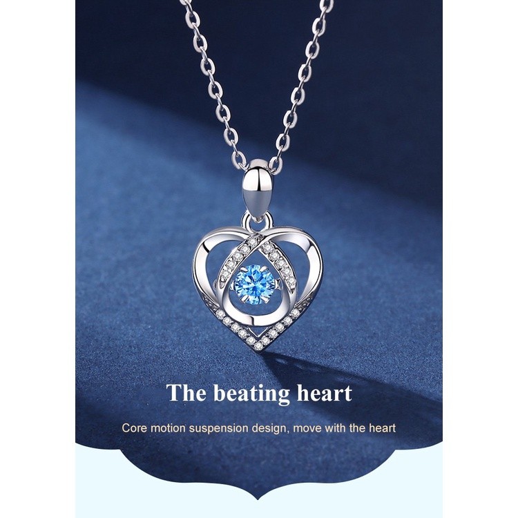 Versatile Essential Smart Heart Shaped Clavicle Chain Love Necklace - Image 5