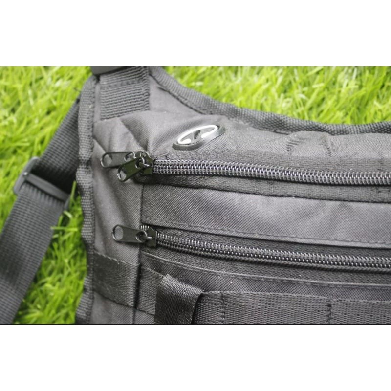 Style Outdoor Motorcycle Vest touring Chest Bag Accessory - Image 2
