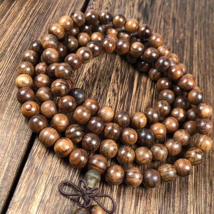 Essential Premium muslim tasbih kayu koka kokka Gelang Holus Hitam Fure Lelaki Mentah Semula Jadi Dan - Image 5