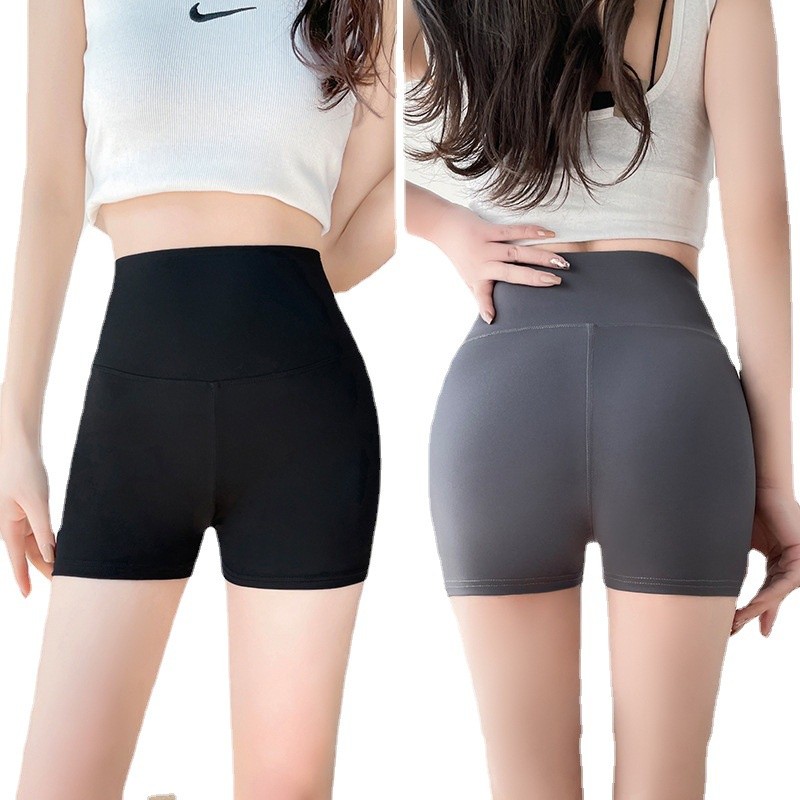 Essential Durable 3 / 4 Shark Pants Women's High Waist Abdomen Tight Leggings Yoga Riding Barbie Casual safety Must - Image 5