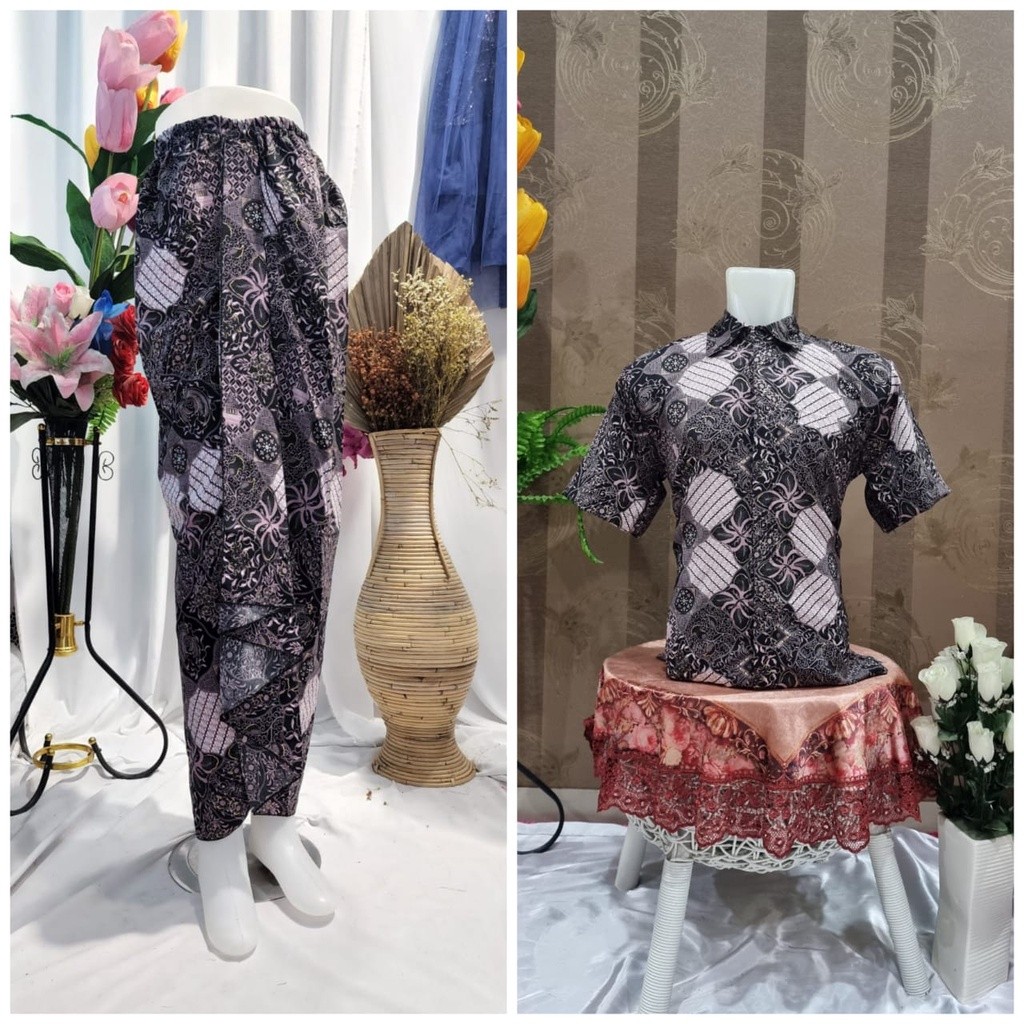 Must Versatile KEMEJA Gallery kebaya Couple Short Shirt mix rempel Skirt Latest volume 2 Quality - Image 2