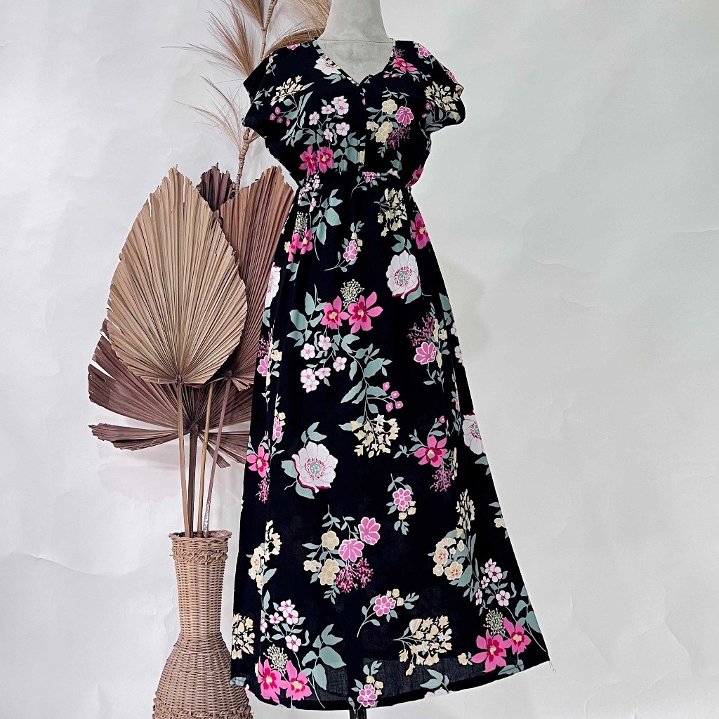 Versatile Durable Manohara Bali Long Daisy Dress - Image 2