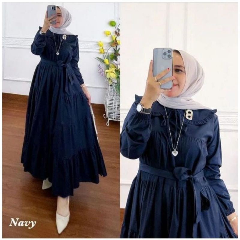 Versatile Premium 0jovinna MAXI DRESS GAMIS JUMBO SIZE S M L XL XXL MATT outfitt Purpose - Image 2