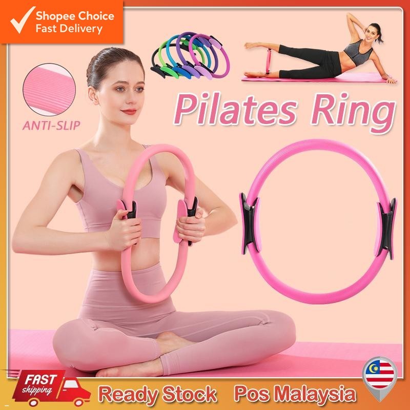 Premium Yoga Pilates Ring – Full Body Training Ring for Toning, Muscle Shaping & Fitness (Pink / Blue / Black / Purple)