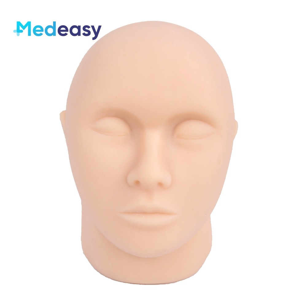 Facial Micro Plastic Surgery Injection Training Model Soft Silicone Head Model