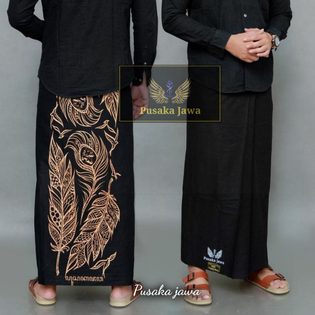 Godhong Highlight Batik Sarong Pekalongan Batik Santri Sarong Super Rayon Material