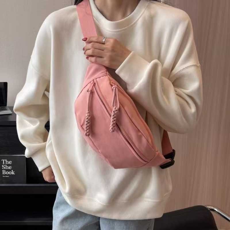 Chic Accessory Black Men Waist Pouch Chest Pack Water-resistant Outdoor Sports Crossbody Casual Travel UNISEX Shoulde... - Image 4