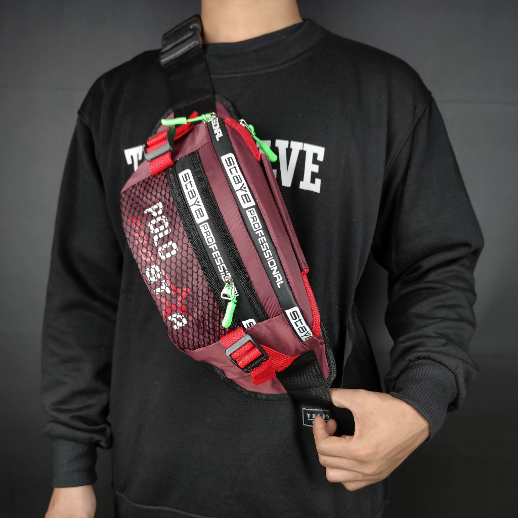 Chic Style Men's Bag Waist Polo Prostar Waistbag Waterproof Shoulder Sling Daily - Image 3