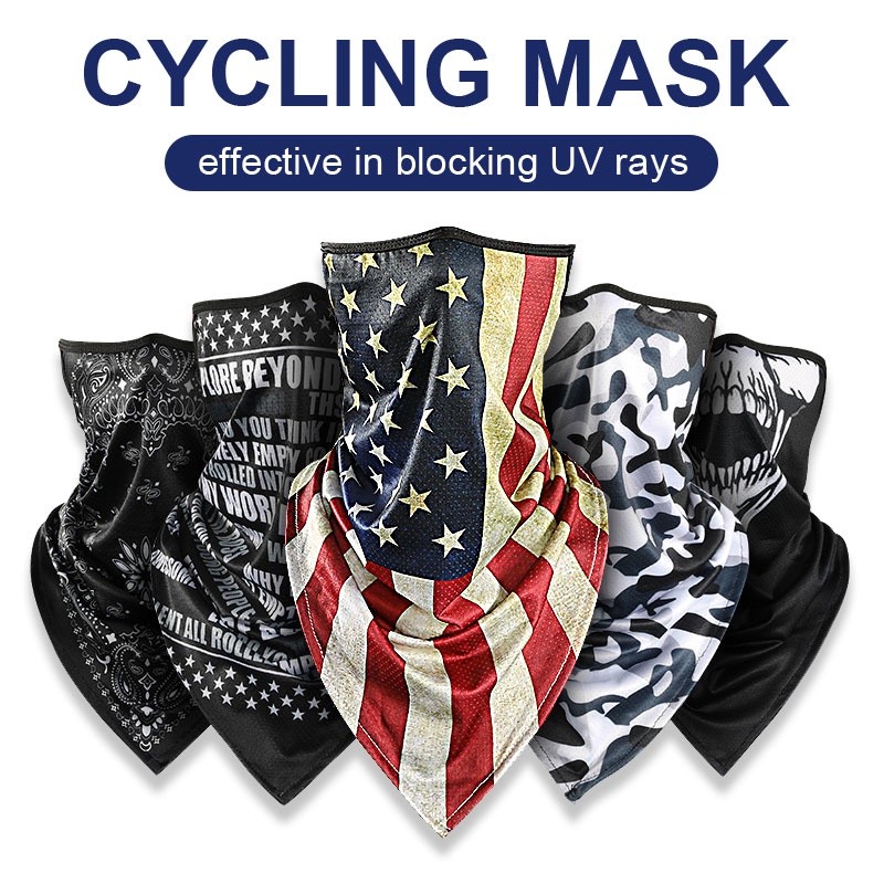 Must Versatile X-TIGER Summer Ice Silk Anti-ultraviolet Breathable Magic Scarf Bicycle Mask Purpose - Image 4