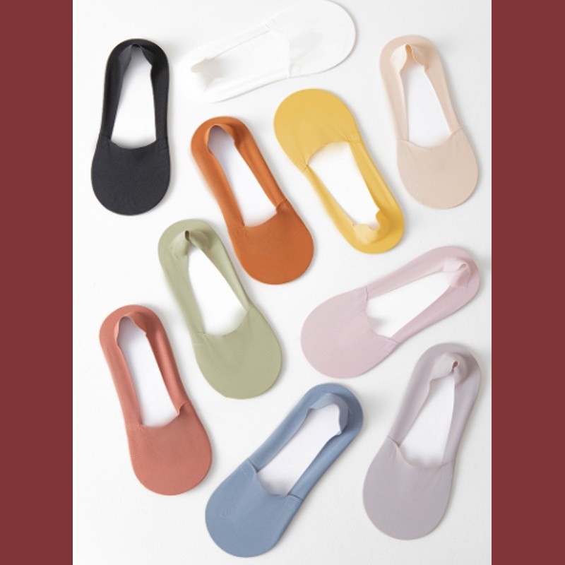 Premium Reliable NEW Breathable Ice Silk Socks invisible Cotton Women Non-slip Seamless Boat 防滑纯棉夏季冰丝... - Image 4