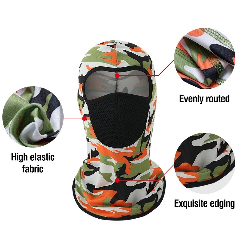Multi Durable 14 Colors Outdoor Fishing Windproof Cycling Masked Helmet Liner Cap Protection Headgear Full Mask Face ... - Image 4