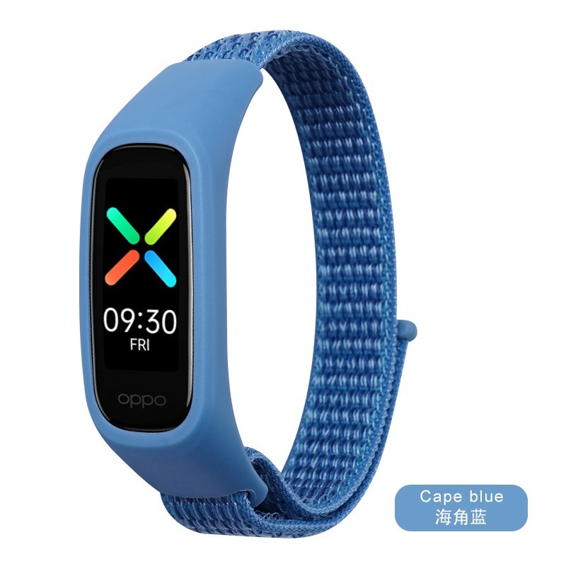 Trendy Fashion Woven Nylon Loop Band Strap OPPO Replacement Wristband - Image 4