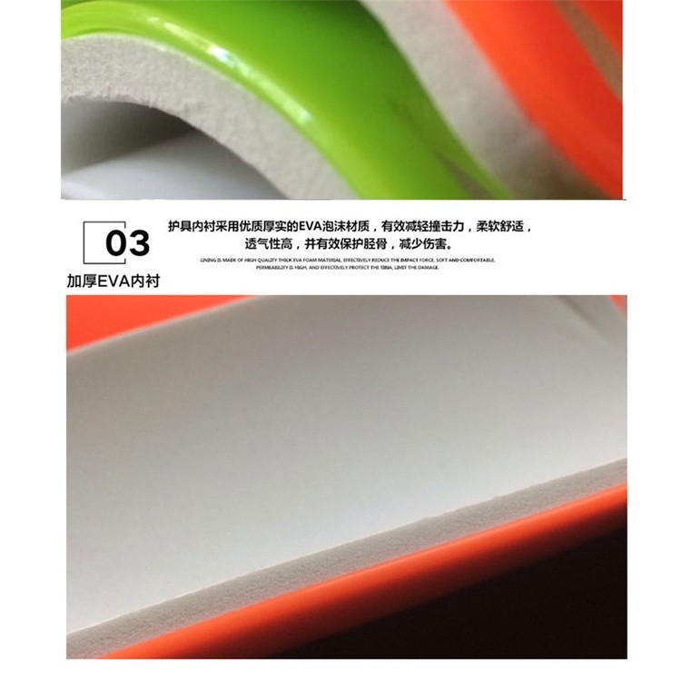 Essential Reliable 1 Pair Soccer Shin Guards Pads Adult / Kids Football Leg Sleeves Guard Knee Support Sock Purpose D... - Image 2