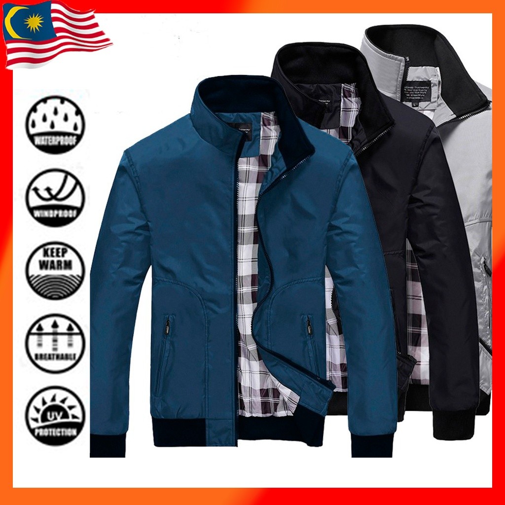 Must Have Men Jacket Waterproof korean Outdoor Sweater long sleeve jaket lelaki Good Quality Durable Premium - Image 4