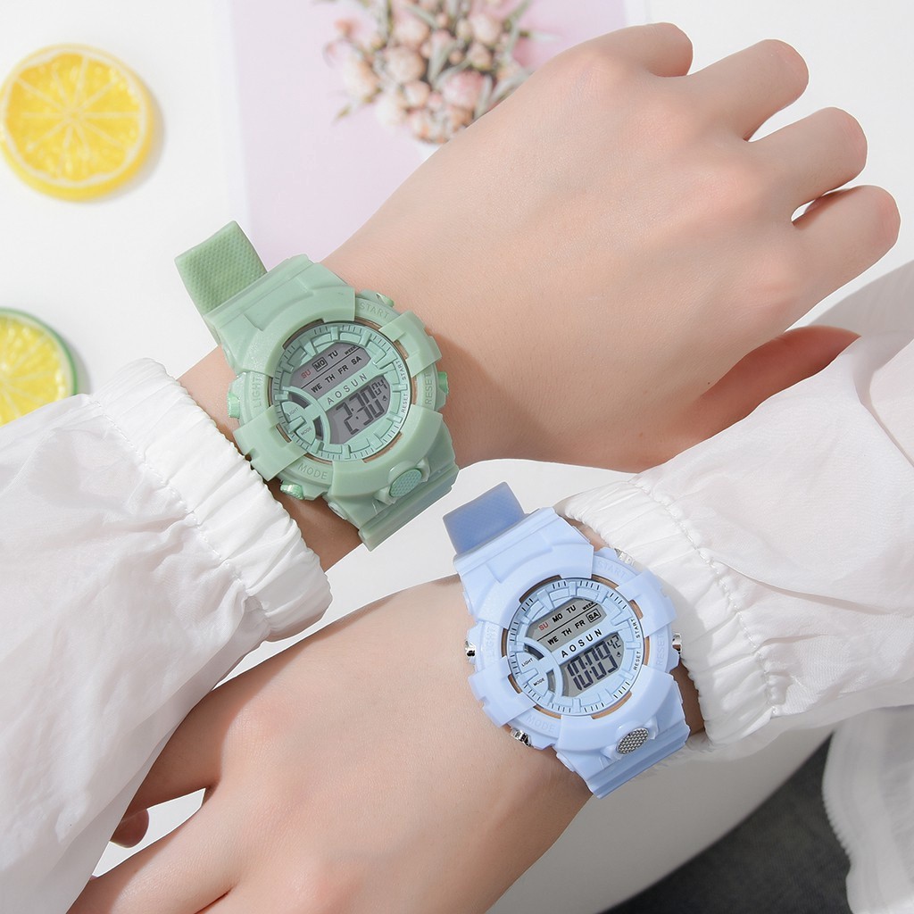 Classic Analog Jam tangan 2022 NEW Men Women Watch Fashion Waterproof Led Digital Sports Kids Girl Boy Stuent Wristwatch - Image 5