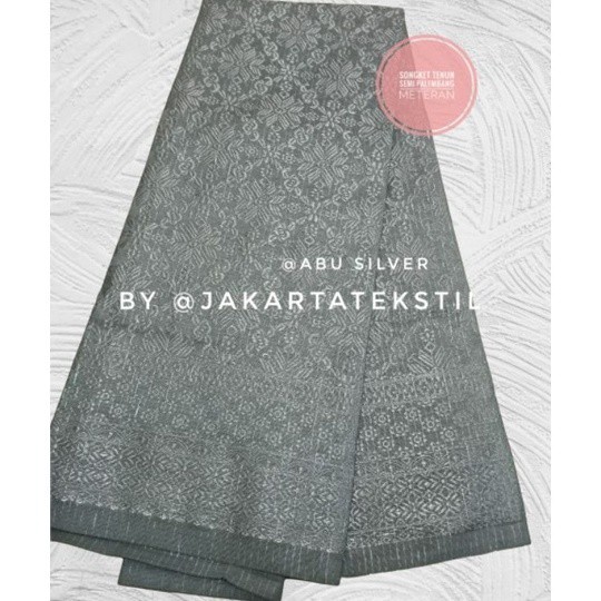 Durable Essential Bakal/tanjak songket semi palembang Meter (Price per 0.5meter) Multi Premium - Image 5