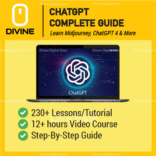 💎[Instant Delivery][Video Course] ChatGPT Complete Guide: Learn Midjourney, ChatGPT 4 & More | ChatGpt Course ChatGpt 4