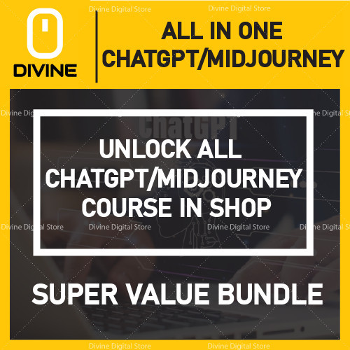 💎[Instant Delivery][ChatGPT & MidJourney Course Bundle] Learn ChatGpt Course | ChatGpt 4 | ChatGpt Masterclass| Midjour
