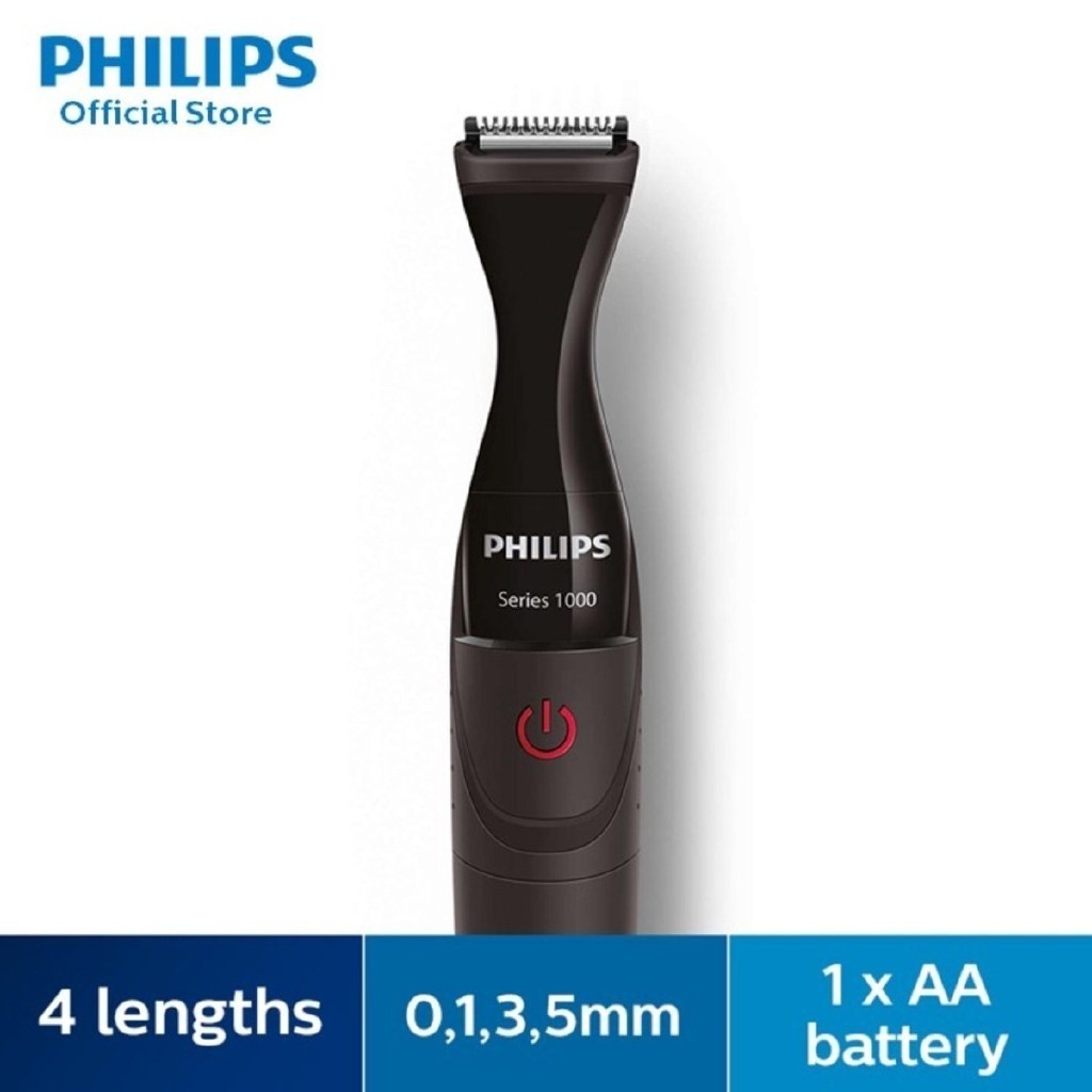 Philips MultiGroom Series 1000 Ultra Precise Beard Styler/3 Precision Combs MG1100/16