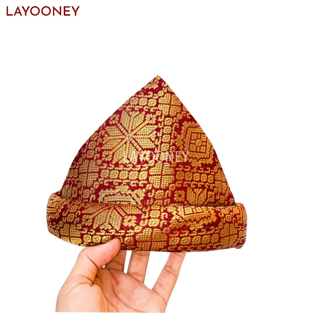 Premium Must Tanjak Songket Crown Typical Of Palembang Malay Traditional Versatile Reliable - Image 4
