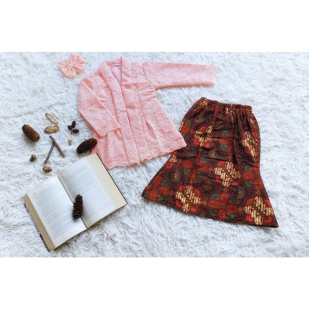 Durable Premium Baju KEBAYA ANAK DAN DEWASA/Children Adult KEBAYA/Unique Children's Clothes/Brocade | MELAYU Purpose ... - Image 4