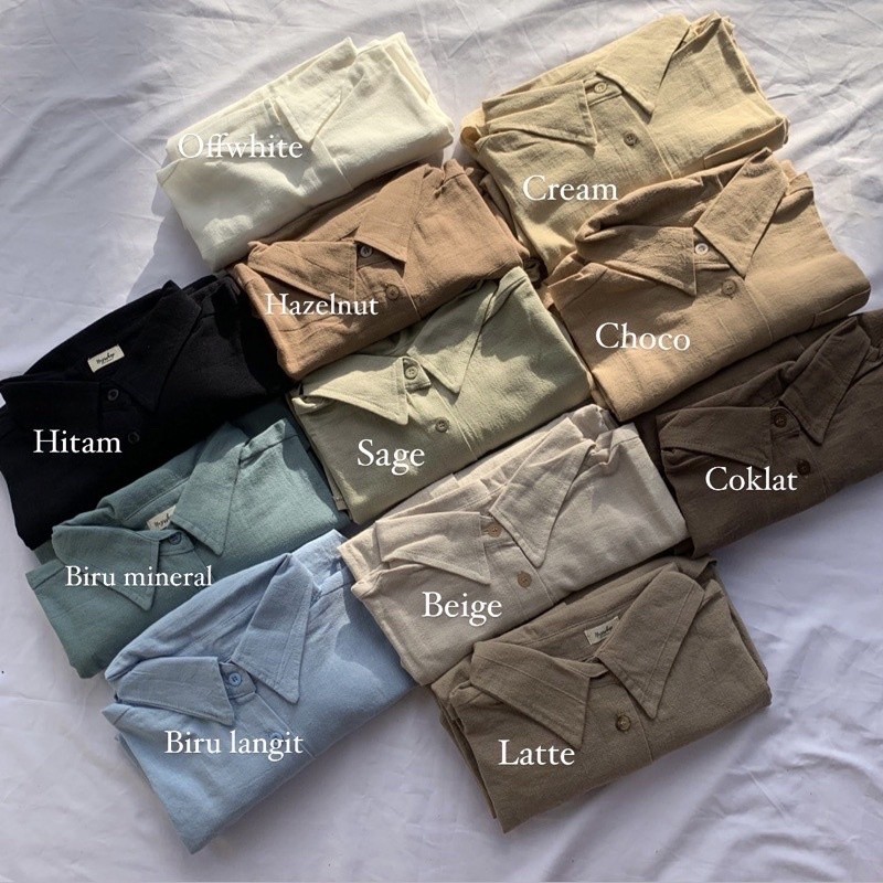 Reliable Purpose Olivia Shirt Women's Linen Oversize Oversized Multi Essential - Image 4