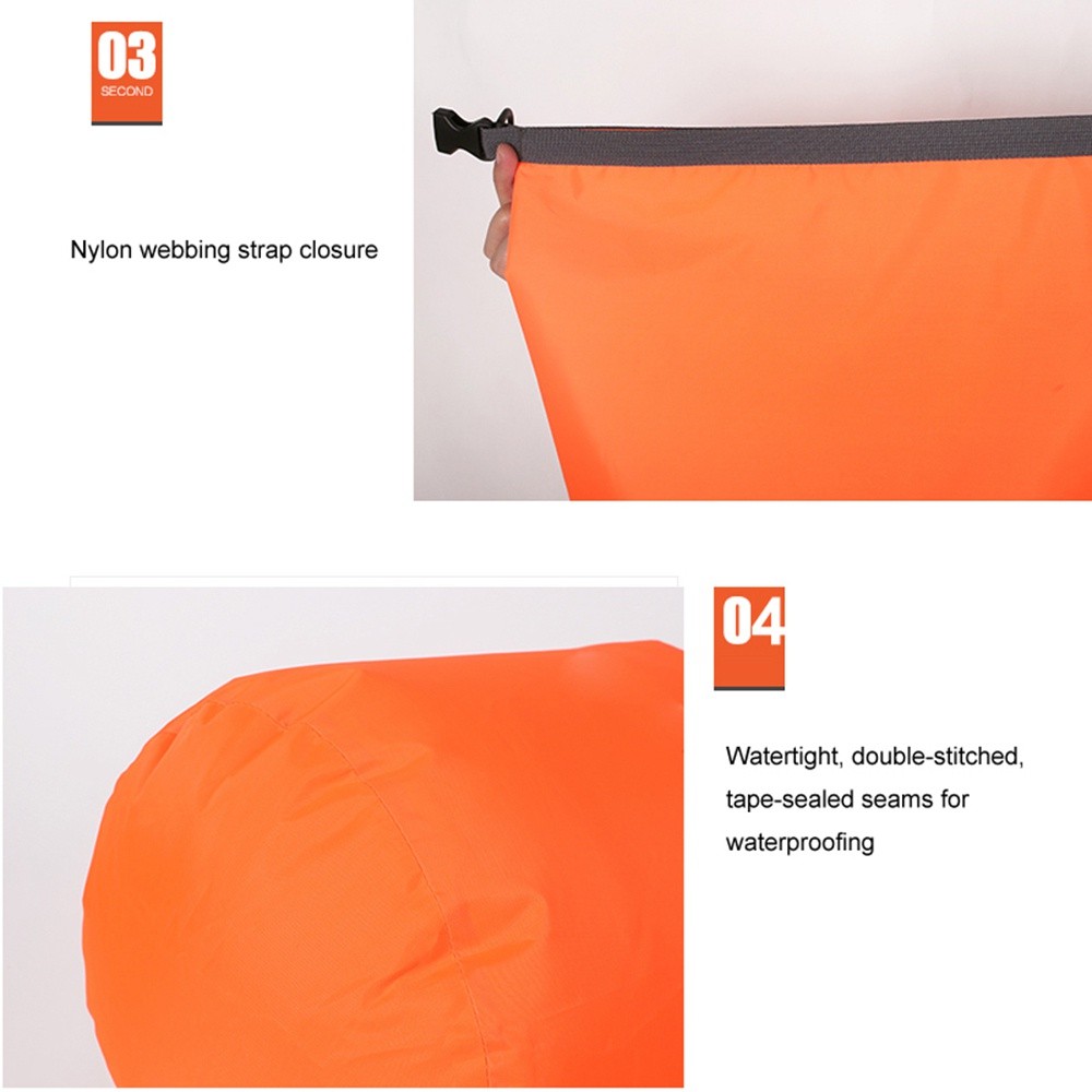 Accessory Style LETTER 4 Colors Dry Bag Pack Trekking Floating Waterproof Bags Swimming Rafting Sack Water Resistance... - Image 4