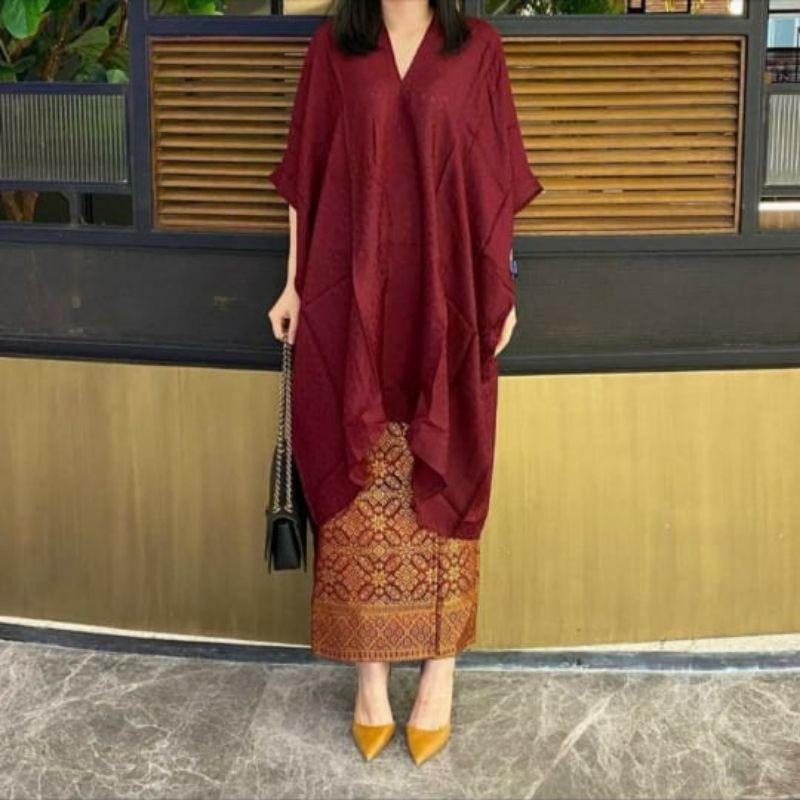 Durable Quality Bluose TUNIK VISCOS ARUNA Caftan (Only Top) Newest Essential - Image 4