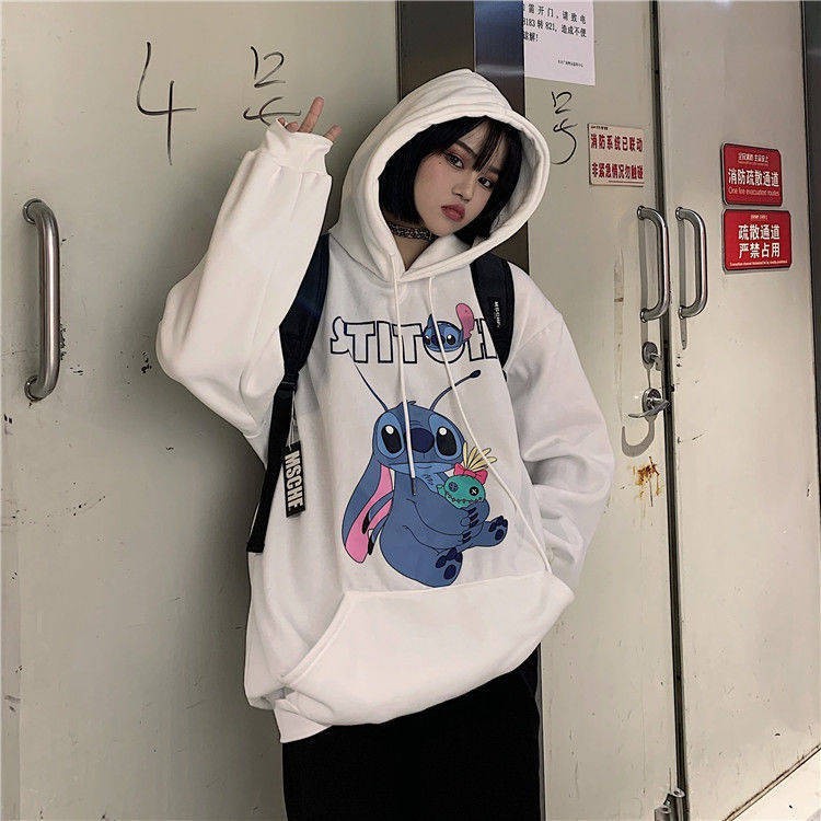 Quality Premium [] baju couple murah panjang sweet Autumn dan Winter ditambah Velvet Hooded S.weater L.elaki Wanita Ver - Image 2