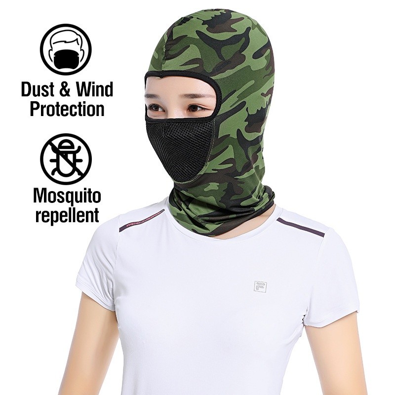 Multi Durable 14 Colors Outdoor Fishing Windproof Cycling Masked Helmet Liner Cap Protection Headgear Full Mask Face ... - Image 2