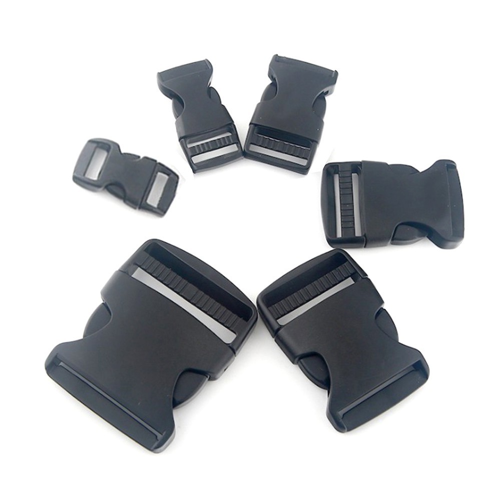 Have Purpose FALIFAP's Adaptable Black Plastic Buckles: Achieve Ideal Fit Adjustable from 10-50mm Versatile Quality - Image 3